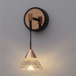 Απλίκα Paluz Μαύρη LED 7W 9186962 Nova Luce