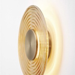 Απλίκα Nous Ορειχάλκινη LED 8W 9236398 Nova Luce