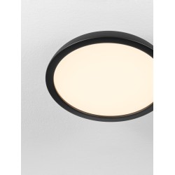 Φωτιστικό Οροφής Felicia Μαύρο Αλουμινίου LED 25W 9268044 Nova Luce