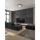 Φωτιστικό Οροφής Felicia Μαύρο Αλουμινίου LED 25W 9268044 Nova Luce