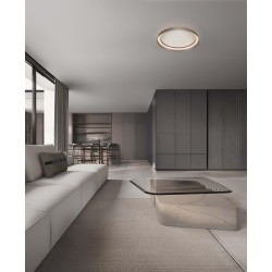 Triac Dimmable Champaign Brown Aluminium & Acrylic