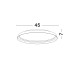 Triac Dimmable Champaign Brown Aluminium & Acrylic