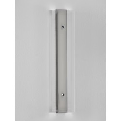 Silver Aluminium & Clear Glass
