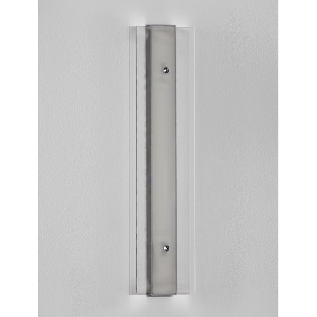 Silver Aluminium & Clear Glass
