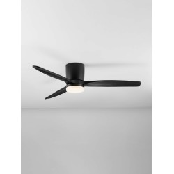Sandy Black Metal & Acrylic Black Wood Color Blades Sandy Black Metal & Acrylic Black Wood Color Blades