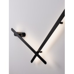 Sandy Black Aluminium & Acrylic