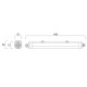 Φωτιστικό LED START Waterproof Slim 600 IP66 1400/2550lm 840 Φωτιστικό LED START Waterproof Slim 600 IP66 1400/2550lm 840