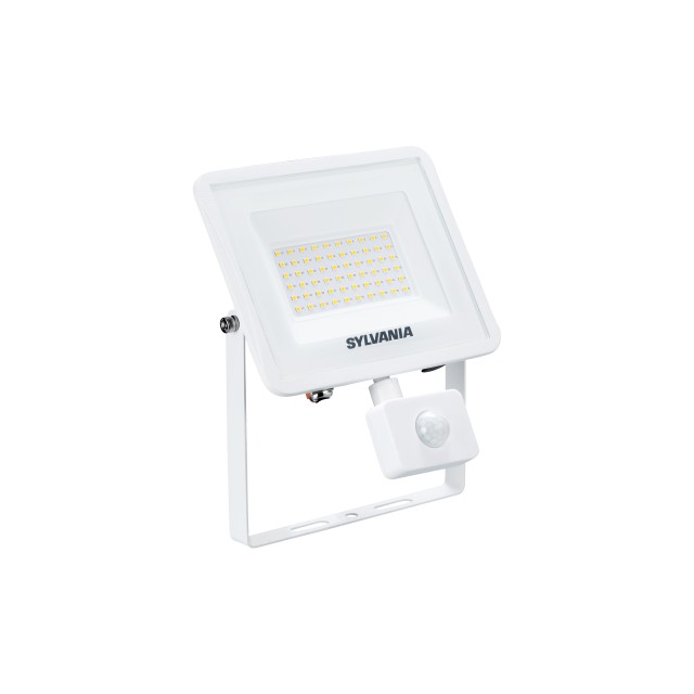 Προβολέας LED με Ανιχνευτή Κίνησης Start Flood Flat IP54 PIR 5000LM 840 White