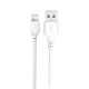 Καλώδιο Φόρτισης Lightning 2m Άσπρο XO NB103 