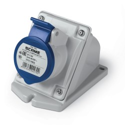 Πρίζα θηλυκή επίτοιχη 3x16A 6h IP44