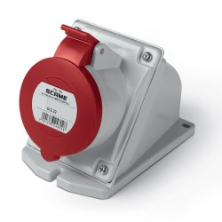 Πρίζα θηλυκή επίτοιχη 4x32A 6h IP44