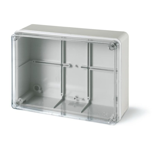 Κουτί με διάφανο καπάκι 190x140x70mm IP56