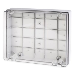 Κουτί με διάφανο καπάκι 380x300x120mm IP56