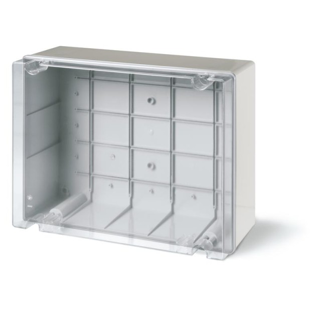 Κουτί με διάφανο καπάκι 380x300x170mm IP56