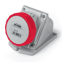 Πρίζα θηλυκή επίτοιχη 5x16A 6h IP67