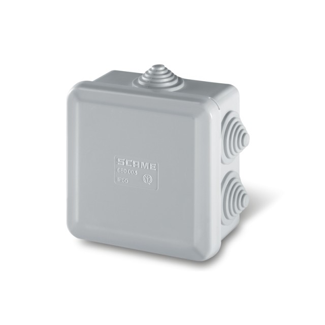 Κουτί διακλάδωσης 80x80x40mm IP55