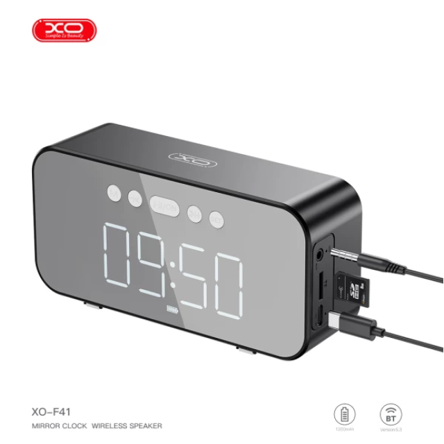 Ψηφιακό Ρολόι με Bluetooth Hχείο+FM XO-F41 