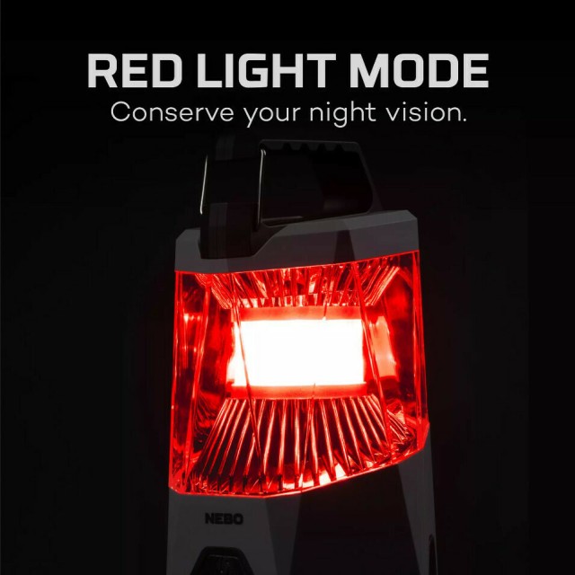 Επαναφορτιζόμενο Φωτιστικό Camping Galileo, 500 lumens NEBO NEB-LTN-1000-G
