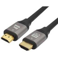 ΚΑΛΩΔΙΟ HDMI-HDMI 2.0V 5m CCS ΜΕ ΦΙΣ ΑΛΟΥΜΙΝΙΟΥ ΓΚΡΙ ΜΕΤΑΛΛΙΚΟ BAG PLY 04.001.0461 Pully Cables
