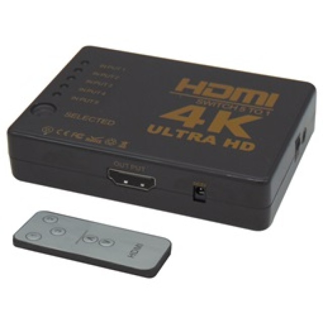 DATA SWITCH HDMI 3 ΣΕ 1 ΣΥΣΚΕΥΗ FL-433 BLS PLY Pully Cables