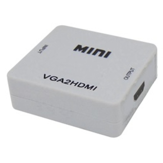 HDMI CONVERTER ΑΠΟ VGA+AUDIO ΣΕ HDMI CT-351 PLY FEV 