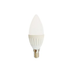 Λάμπα Κερί LED Ε14  Κεραμική 29244 Red Led