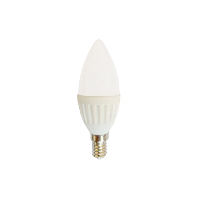Λάμπα Κερί LED Ε14  Κεραμική 29244 Red Led