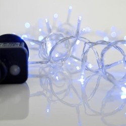 ΣΕΙΡΑ, 240 LED 3mm, 31V ΜΕΤΑΣΧΗΜΑΤΙΣΤΗ, 8 ΠΡΟΓΡΑΜΜΑΤΑ & ΜΝΗΜΗ, ΔΙΑΦΑΝΟ PVC ΚΑΛΩΔΙΟ, ΜΠΛΕ LED ΑΝΑ 5cm, ΠΡΟΕΚΤΑΣΗ ΠΑΡΟΧΗΣ 3m, ΙΡ44