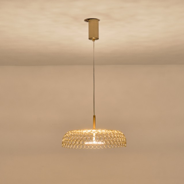 ΦΩΤΙΣΤΙΚΟ ΚΡΕΜΑΣΤΟ ΜΕΤΑΛΛΟ ΜΟΝΟΦΩΤΟ LED 10W 1080Lm 3000K Φ350x1390mm ΧΡΥΣΟ ARTE ILLUMINA PERFORATO ΦΩΤΙΣΤΙΚΟ ΚΡΕΜΑΣΤΟ ΜΕΤΑΛΛΟ ΜΟΝΟΦΩΤΟ LED 10W 1080Lm 3000K Φ350x1390mm ΧΡΥΣΟ ARTE ILLUMINA PERFORATO