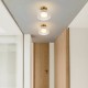 ΑΠΛΙΚΑ ΤΟΙΧΟΥ METAΛΛΟ-ΓΥΑΛΙ LED 8W 624Lm 3000K 200Χ200mm ΜΠΡΟΝΖΕ-ΔΙΑΦΑΝΟ ARTE ILLUMINA NIMBUS