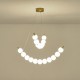ΦΩΤΙΣΤΙΚΟ ΚΡΕΜΑΣΤΟ ΜΕΤΑΛΛΟ LED 19W 1170Lm 3000K 800X1420mm ΜΠΡΟΝΖΕ-ΛΕΥΚΟ ARTE ILLUMINA TREA