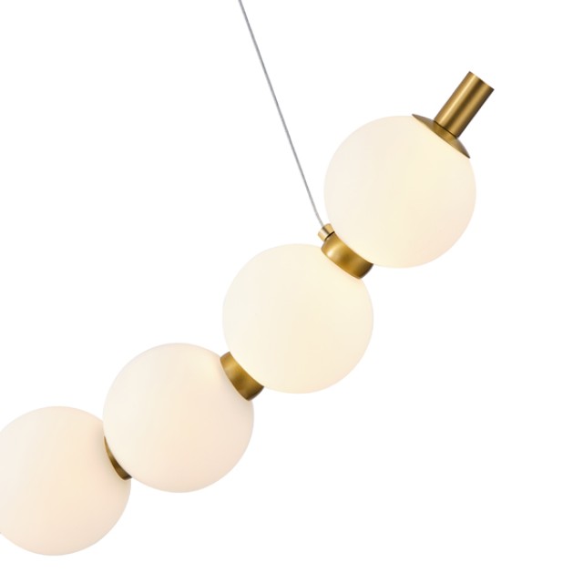 ΦΩΤΙΣΤΙΚΟ ΚΡΕΜΑΣΤΟ ΜΕΤΑΛΛΟ LED 19W 1170Lm 3000K 800X1420mm ΜΠΡΟΝΖΕ-ΛΕΥΚΟ ARTE ILLUMINA TREA