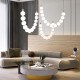 ΦΩΤΙΣΤΙΚΟ ΚΡΕΜΑΣΤΟ ΜΕΤΑΛΛΟ LED 35W 2730Lm 3000K 900Χ1890mm ΜΠΡΟΝΖΕ-ΛΕΥΚΟ ARTE ILLUMINA TREA