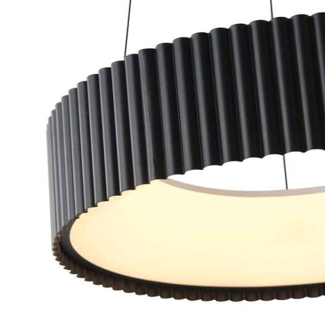 ΦΩΤΙΣΤΙΚΟ ΚΡΕΜΑΣΤΟ ΜΕΤΑΛΛΟ LED 30W 2262Lm 3000K ΜΑΥΡΟ Φ470mm ARTE ILLUMINA HALLO ΦΩΤΙΣΤΙΚΟ ΚΡΕΜΑΣΤΟ ΜΕΤΑΛΛΟ LED 30W 2262Lm 3000K ΜΑΥΡΟ Φ470mm ARTE ILLUMINA HALLO