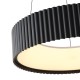 ΦΩΤΙΣΤΙΚΟ ΚΡΕΜΑΣΤΟ ΜΕΤΑΛΛΟ LED 30W 2262Lm 3000K ΜΑΥΡΟ Φ470mm ARTE ILLUMINA HALLO ΦΩΤΙΣΤΙΚΟ ΚΡΕΜΑΣΤΟ ΜΕΤΑΛΛΟ LED 30W 2262Lm 3000K ΜΑΥΡΟ Φ470mm ARTE ILLUMINA HALLO
