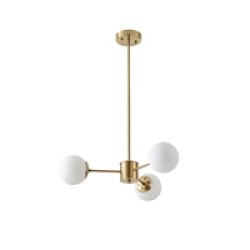 ΦΩΤΙΣΤΙΚΟ ΚΡΕΜΑΣΤΟ 3XΕ27 Max15w 620X730mm ΛΕΥΚΟ ARTE ILLUMINAPUFF