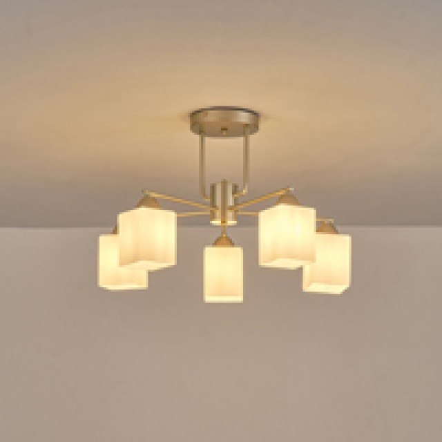 ΦΩΤΙΣΤΙΚΟ ΚΡΕΜΑΣΤΟ 5ΧE27 MAX 40W  Φ590mm ARTE ILLUMINA MADISSON