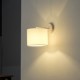 ΑΠΛΙΚΑ ΤΟΙΧΟΥ ΥΦΑΣΜΑ 1XE14 MAX 8W 265Χ200Χ235mm ΛΕΥΚO ARTE ILLUMINA CLOUD
