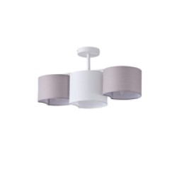 ΦΩΤΙΣΤΙΚΟ ΚΡΕΜΑΣΤΟ ΥΦΑΣΜΑ 3ΦΩΤΟ 3XE14 MAX 8W Φ560mm ΛΕΥΚΟ ARTE ILLUMINA CLOUD
