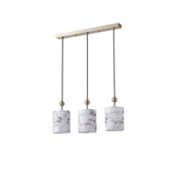 ΦΩΤΙΣΤΙΚΟ ΚΡΕΜΑΣΤΟ 3ΦΩΤΟ 3XE14 ΜΑΧ  15w 570X130X1000mm ARTE ILLUMINA VERONA