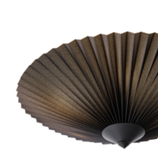 ΠΛΑΦΟΝΙΕΡΑ ΥΦΑΣΜΑ 5XE14 ΜΑΧ 15W Φ450H170mm ΜΑΥΡΟ ARTE ILLUMINA FLOAT