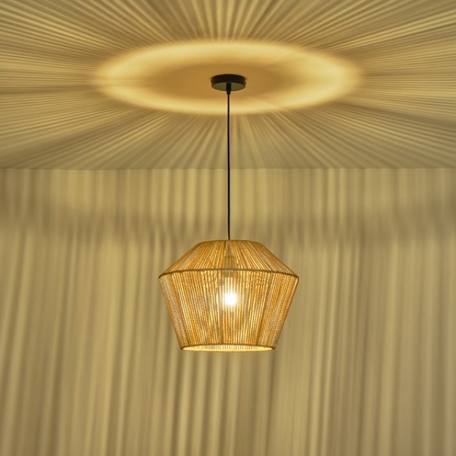 ΦΩΤΙΣΤΙΚΟ ΚΡΕΜΑΣΤΟ ΡΑΤΤΑΝ 1XE27 Max 15w  400X1320mm ΚΑΦΕ ARTE ILLUMINA VENTO ΦΩΤΙΣΤΙΚΟ ΚΡΕΜΑΣΤΟ ΡΑΤΤΑΝ 1XE27 Max 15w  400X1320mm ΚΑΦΕ ARTE ILLUMINA VENTO
