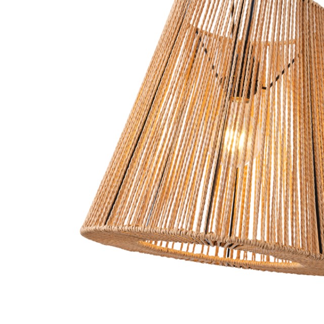 ΦΩΤΙΣΤΙΚΟ ΚΡΕΜΑΣΤΟ ΡΑΤΤΑΝ 1XE27 Max 15w  380X1350mm ΚΑΦΕ ARTE ILLUMINA VENTO ΦΩΤΙΣΤΙΚΟ ΚΡΕΜΑΣΤΟ ΡΑΤΤΑΝ 1XE27 Max 15w  380X1350mm ΚΑΦΕ ARTE ILLUMINA VENTO