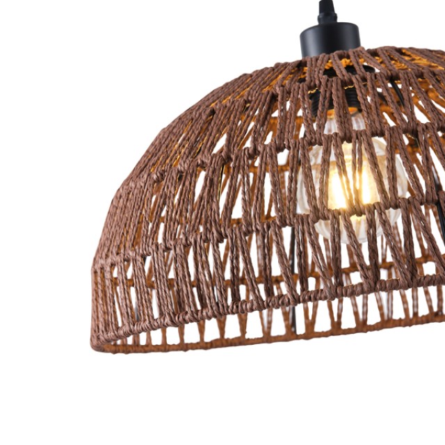 ΦΩΤΙΣΤΙΚΟ ΚΡΕΜΑΣΤΟ ΡΑΤΤΑΝ 1XE27 Max 15w  390Χ1270mm ΚΑΦΕ ARTE ILLUMINA VENTO ΦΩΤΙΣΤΙΚΟ ΚΡΕΜΑΣΤΟ ΡΑΤΤΑΝ 1XE27 Max 15w  390Χ1270mm ΚΑΦΕ ARTE ILLUMINA VENTO
