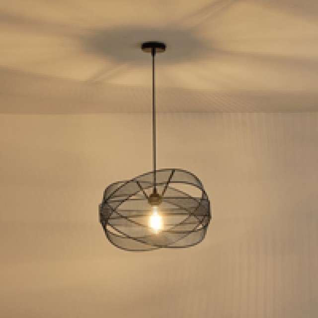 ΦΩΤΙΣΤΙΚΟ ΚΡΕΜΑΣΤΟ ΜΕΤΑΛΛΟ 1xΕ27 Max15W 250X250X1280mm ΜΑΥΡΟ ARTE ILLUMINA OGGI ΦΩΤΙΣΤΙΚΟ ΚΡΕΜΑΣΤΟ ΜΕΤΑΛΛΟ 1xΕ27 Max15W 250X250X1280mm ΜΑΥΡΟ ARTE ILLUMINA OGGI
