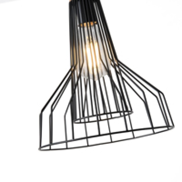 ΦΩΤΙΣΤΙΚΟ ΚΡΕΜΑΣΤΟ ΜΕΤΑΛΛΟ 1XE27 Max 15w  260X260X1370mm ΜΑΥΡΟ ARTE ILLUMINA TASSEL ΦΩΤΙΣΤΙΚΟ ΚΡΕΜΑΣΤΟ ΜΕΤΑΛΛΟ 1XE27 Max 15w  260X260X1370mm ΜΑΥΡΟ ARTE ILLUMINA TASSEL
