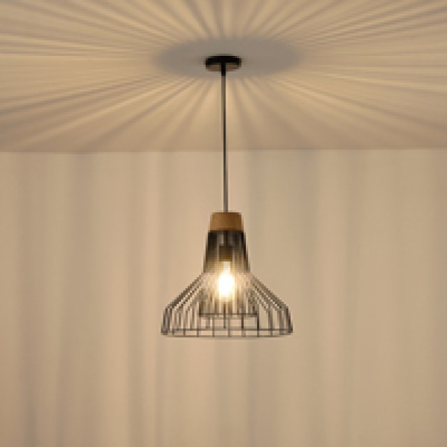 ΦΩΤΙΣΤΙΚΟ ΚΡΕΜΑΣΤΟ ΜΕΤΑΛΛΟ 1XE27 Max 15w  360X360X1380mm ΜΑΥΡΟ ARTE ILLUMINA TASSEL ΦΩΤΙΣΤΙΚΟ ΚΡΕΜΑΣΤΟ ΜΕΤΑΛΛΟ 1XE27 Max 15w  360X360X1380mm ΜΑΥΡΟ ARTE ILLUMINA TASSEL