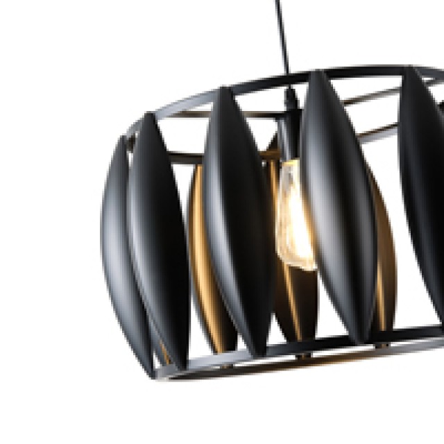 ΦΩΤΙΣΤΙΚΟ ΚΡΕΜΑΣΤΟ ΜΕΤΑΛΛΟ 1XE27 Max 15w  425X425X1300mm ΜΑΥΡΟ ARTE ILLUMINA CROWN ΦΩΤΙΣΤΙΚΟ ΚΡΕΜΑΣΤΟ ΜΕΤΑΛΛΟ 1XE27 Max 15w  425X425X1300mm ΜΑΥΡΟ ARTE ILLUMINA CROWN