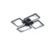 ΦΩΤΙΣΤΙΚΟ ΟΡΟΦΗΣ AΛΟΥΜΙΝΙΟ LED  36W 1200Lm 3000K 450X580X55mm AΣΗΜΙ ARTE ILLUMINA SQUARE