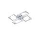 ΦΩΤΙΣΤΙΚΟ ΟΡΟΦΗΣ ΑΛΟΥΜΙΝΙΟ LED 36W 900Lm 3000K 450X580X55mm ΜΑΥΡΟ ARTE ILLUMINA SQUARE